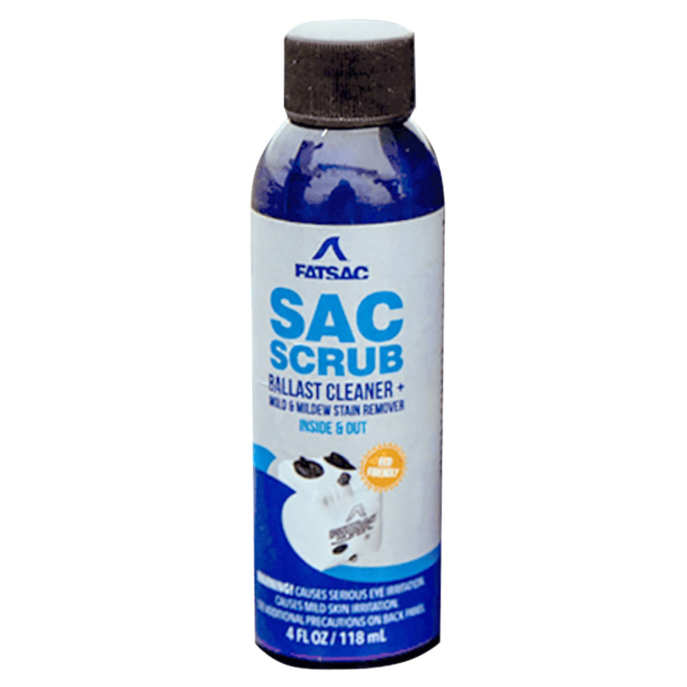 FATSAC Mold Mildew Prevention Sac Scrub Single-Use Bottle 4oz