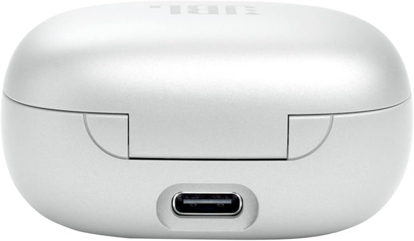 JBL Live Pro 2: 40 Hours of Playtime, True Adaptive Noise Cancelling, Smart Ambient, and Beamforming Mics (Silver), Small