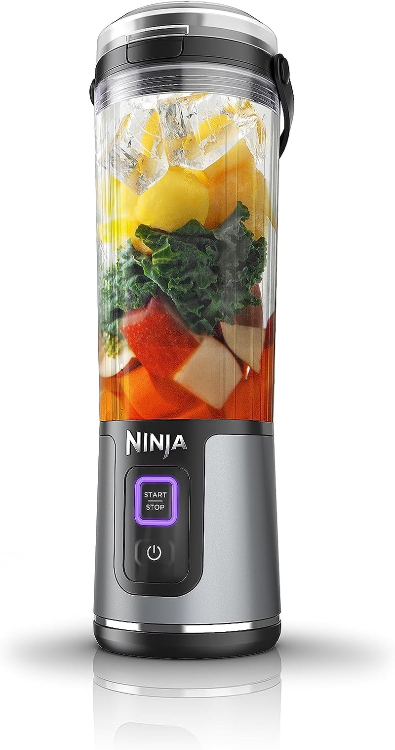Ninja Blast Portable Blender, Cordless, 18Oz. Vessel, Personal Blender-For Shakes & Smoothies, BPA Free, Leakproof-Lid & Sip Spout, USB-C Rechargeable, Dishwasher Safe Parts, Black