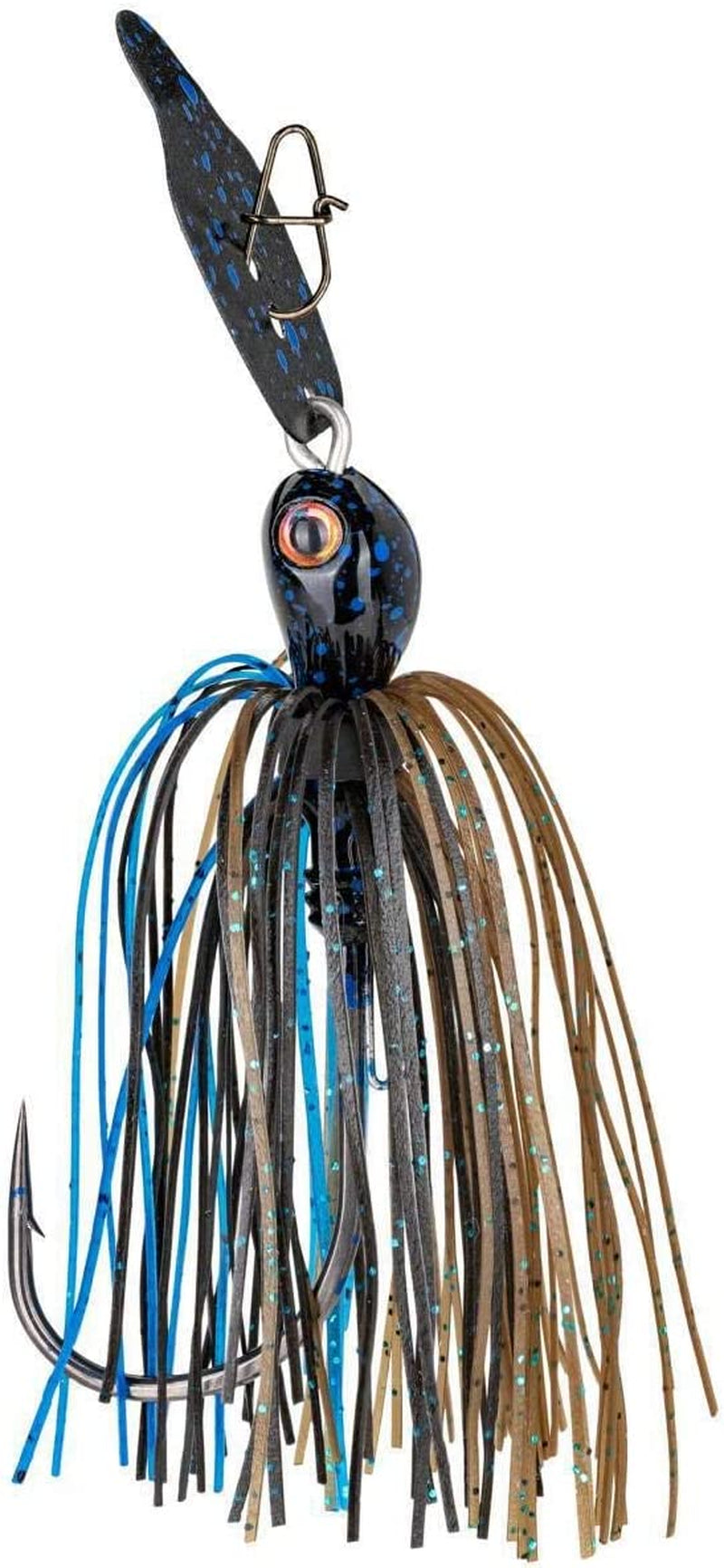 Strike King Thunder Cricket Vibrating Swim Jig/White, 5/8Oz. (TCVSJ58-10)