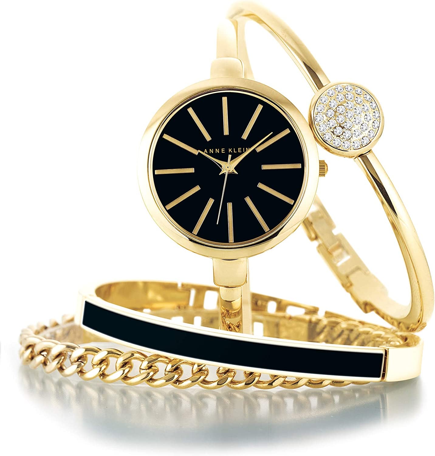 Women'S Bangle Watch and Bracelet Set, AK/1470