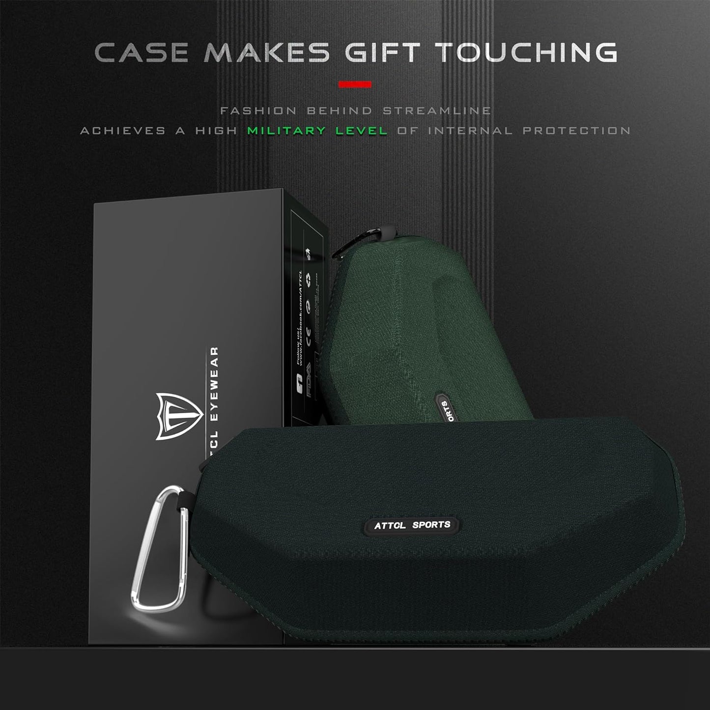 Sports Polarized Sunglasses for Men Cycling Driving Fishing 100% UV Protection