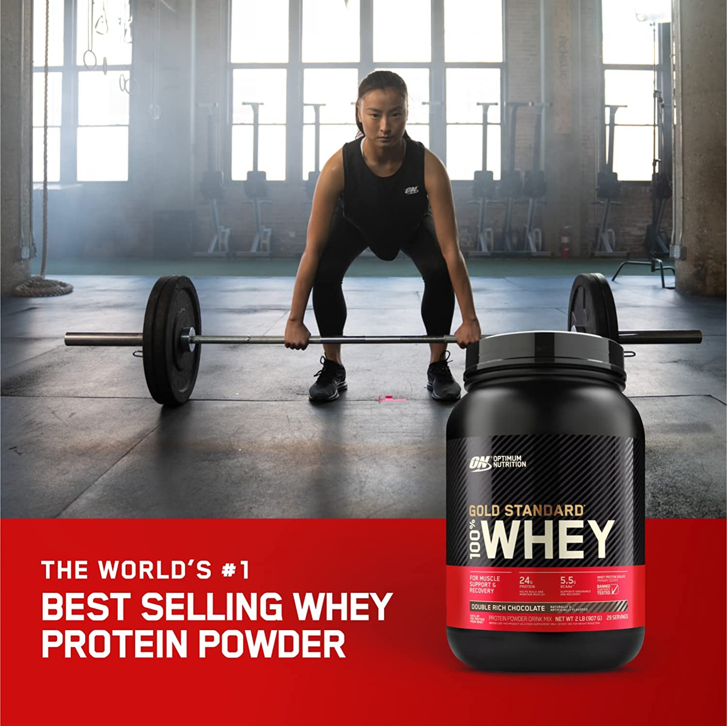 Optimum Nutrition Gold Standard 100% Protein Powder, 2 Pound (Packaging May Vary) Whey Banana Cream