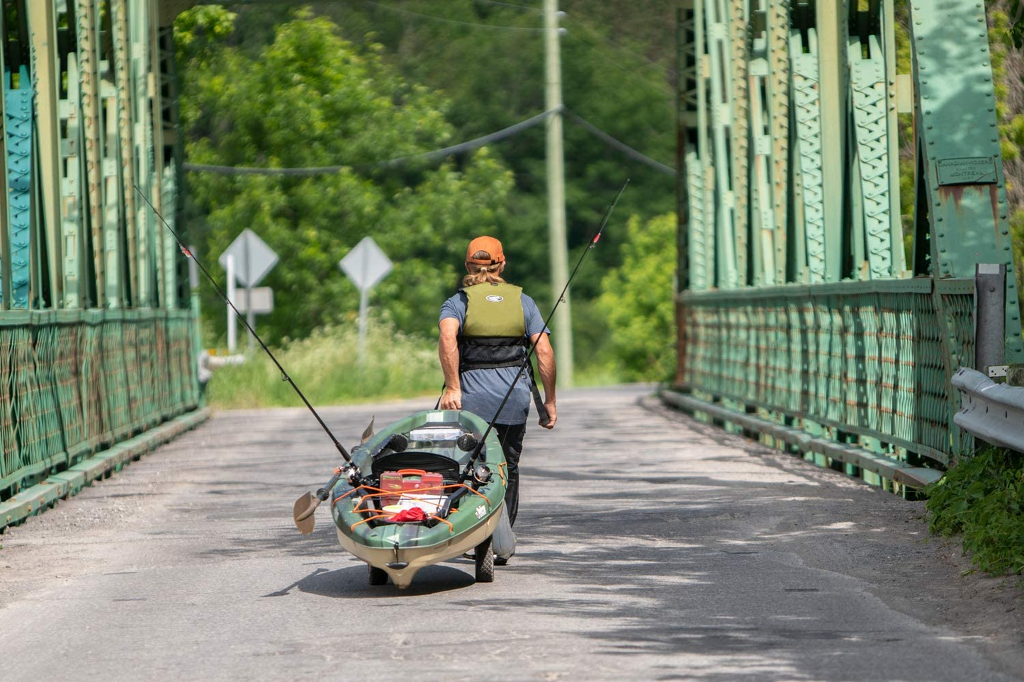 Pelican Sit-On-Top Kayak - Sentinel 100X - 9.5 Feet - Lightweight One Person Kayak