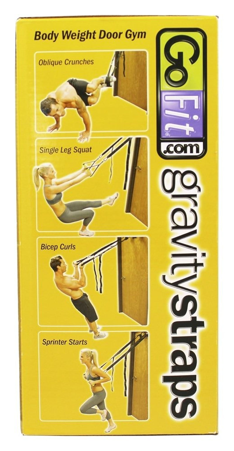 Gravity Straps with Training Manual, Door Anchors, Handles, Ankle Cradles & Carry Bag