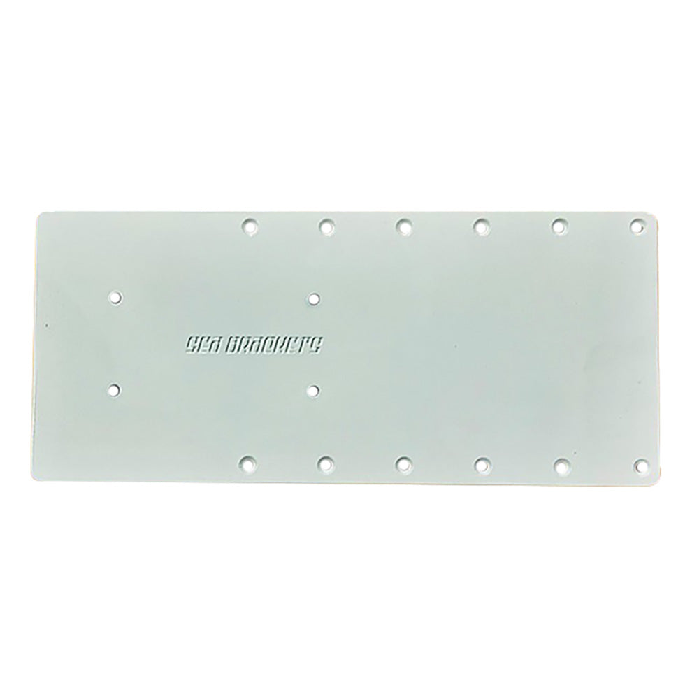 Sea Brackets 16" Straight Trolling Motor Plate f/Garmin Kraken [SEA2301]