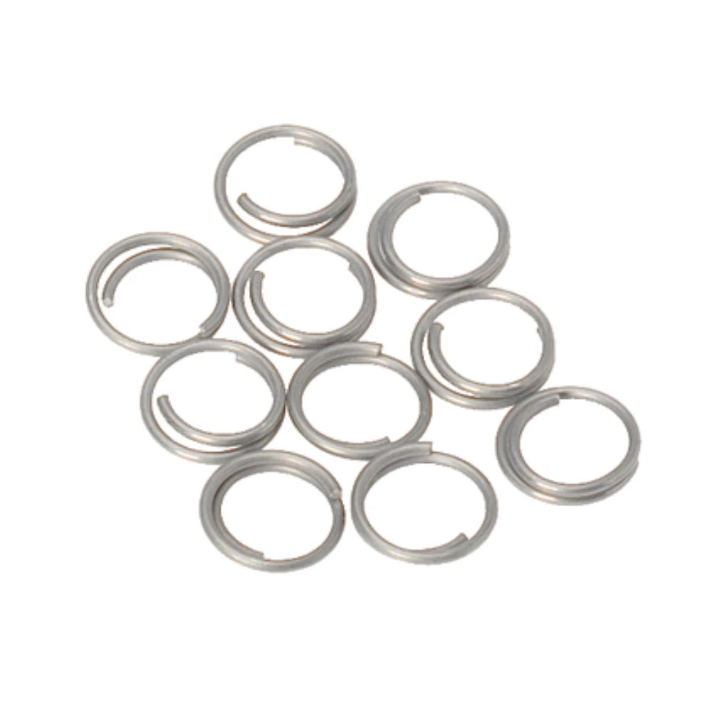 Barton Stainless Steel Split Rings - 10mm - 10-Pack [60190]