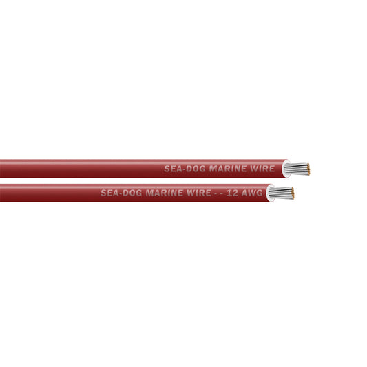 Sea-Dog 12 AWG Red Primary Wire - 100' [8012022]