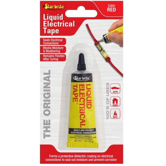 Star brite Liquid Electrical Tape - Red - 1 oz [84155]
