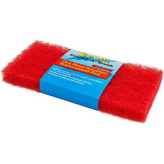 Star brite Large Scrub Red Pad - Medium Texture [40126]