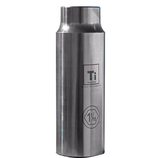 Ti-Tackle Titanium Prop Nut Socket 1-1/16" - 1/2" Drive [TT-PROP-SOCKET]