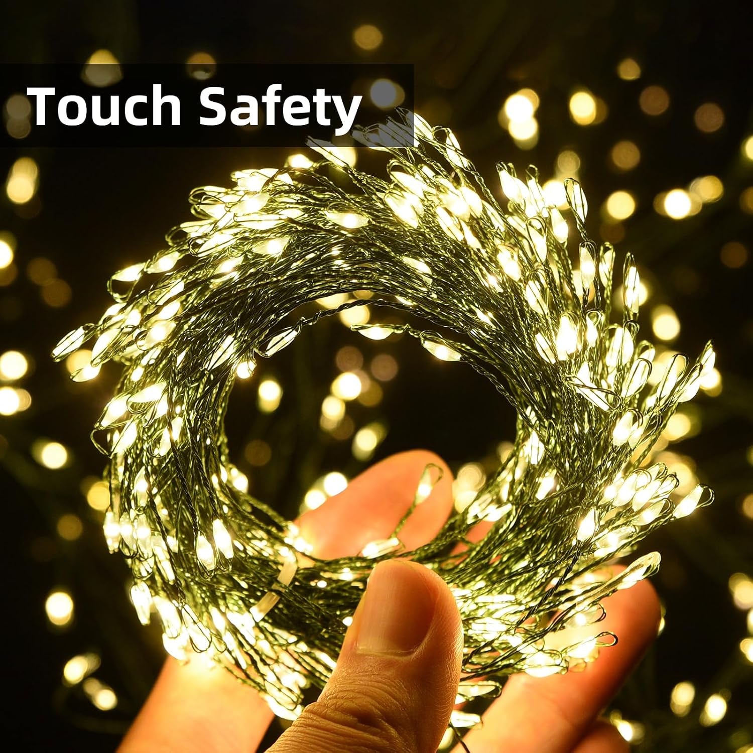 300Led Fairy Lights Plug in with Remote & Timer for Christmas Tree