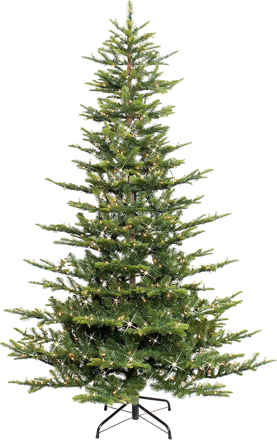 7.5Ft Pre-Lit Aspen Fir Artificial Christmas Tree