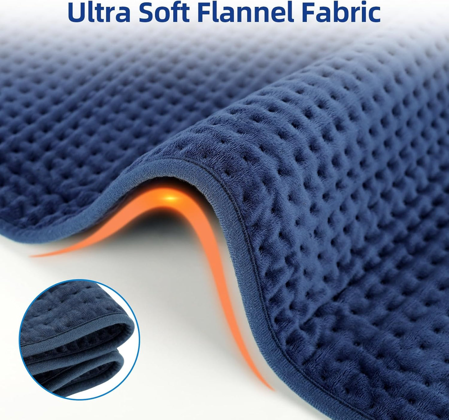 Extra Large Heating Pad for Back Period, 33''X 17'' FSA Eligible