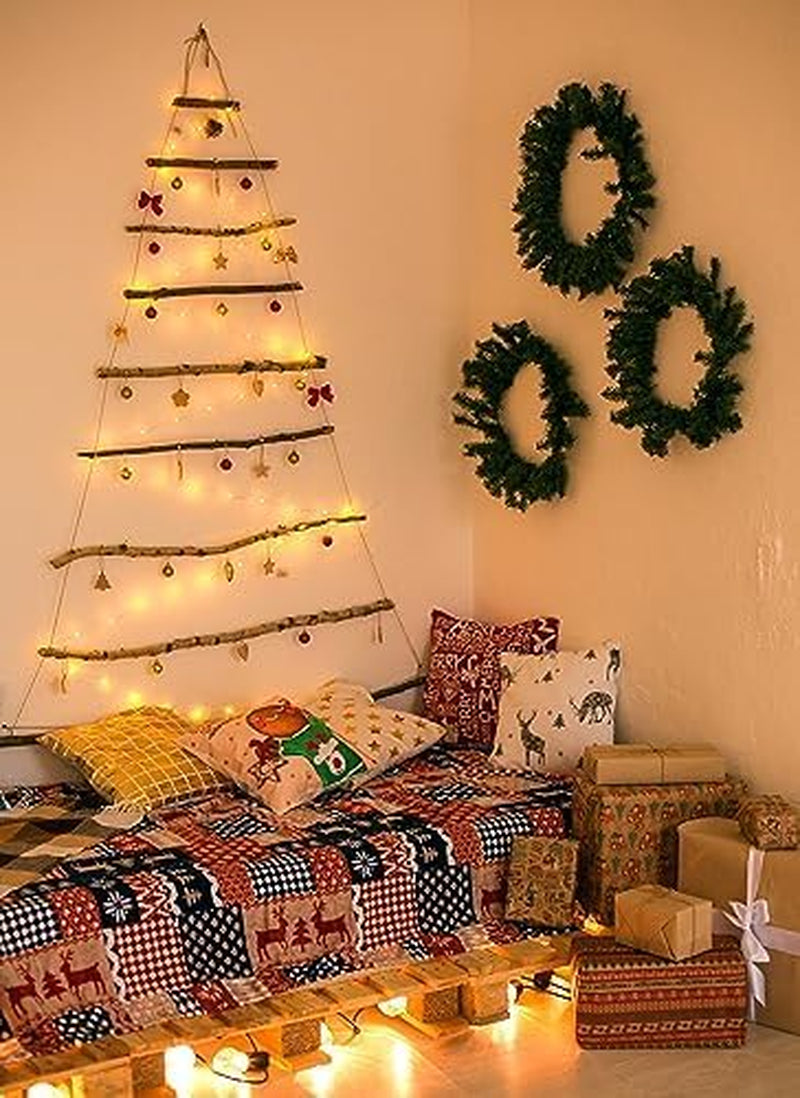 12 Pack LED Fairy Lights Battery Operated String Lights - 7Ft 20LED Waterproof Silver Wire Firefly Starry Moon Lights for DIY Crafts Wedding Table Centerpieces Party Bedroom Christmas