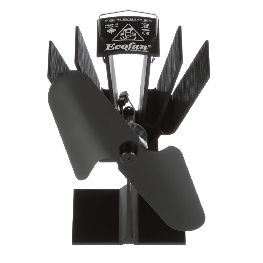 Ecofan by Caframo Original Heat Powered Stove Fan - Black Blade [800CAXBX]