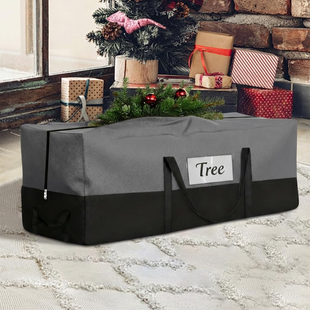 Christmas Tree Storage Bag, Fits 10-12 Ft Artificial Trees, Gray