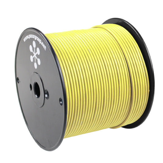 Pacer Yellow 18 AWG Primary Wire - 500  [WUL18YL-500]