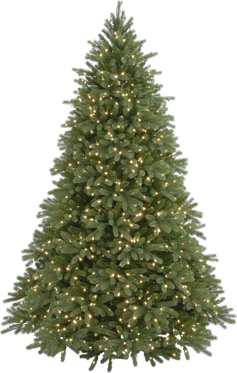 National Tree Company 7.5Ft Pre-Lit Jersey Fraser Fir Christmas Tree