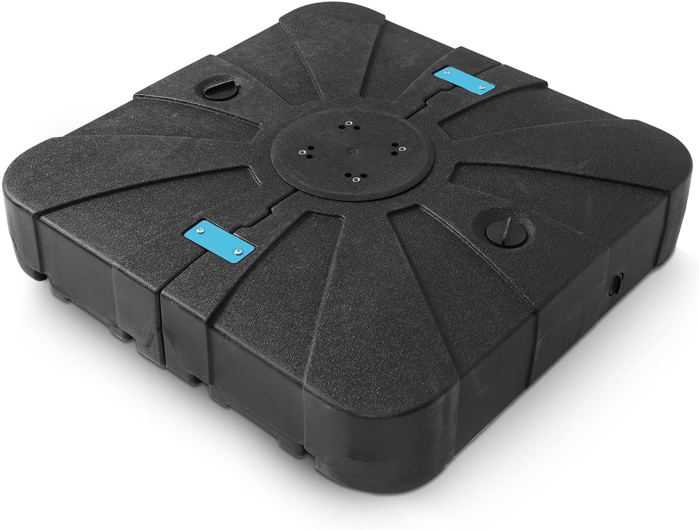 Heavy Duty Patio Umbrella Stand Base 34'' X 34'' Cantilever , 265Lbs Capacity Heavy Duty Outdoor Offset Umbrella Stand Weight 