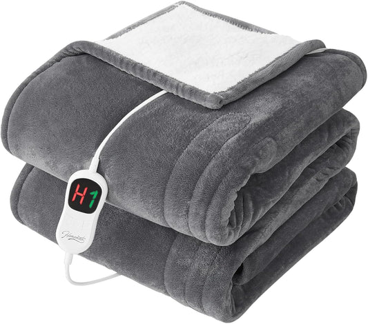 Heated Electric Blanket Twin 62"X84" Heating Throw Blanket