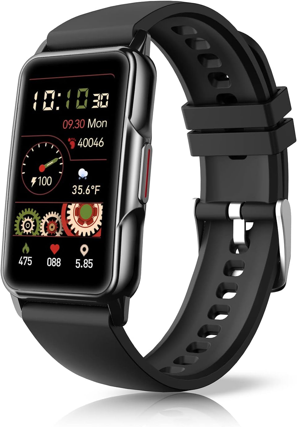 Smart Watch Health Fitness Tracker with 24/7 Heart Rate, Blood Oxygen Blood Pressure Sleep Monitor, 115 Sports Modes, Step Calorie Counter Pedometer IP68 Waterproof for Android and Iphone Women Men