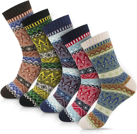 Women Socks Winter - Gifts for Women - Warm Thick Soft Wool Socks Christmas Gifts Socks Cozy Crew Socks
