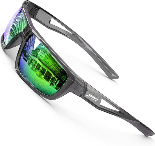 Sports Polarized Sunglasses for Men Cycling Driving Fishing 100% UV Protection