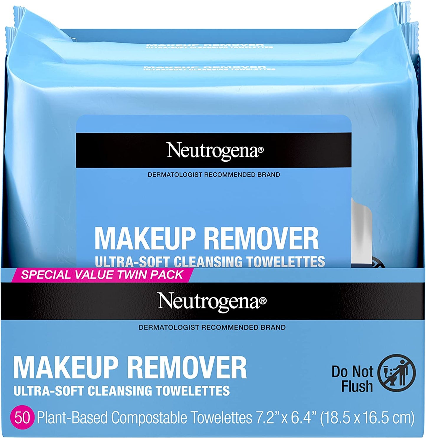Makeup Remover , 25 Count, 2 Pack