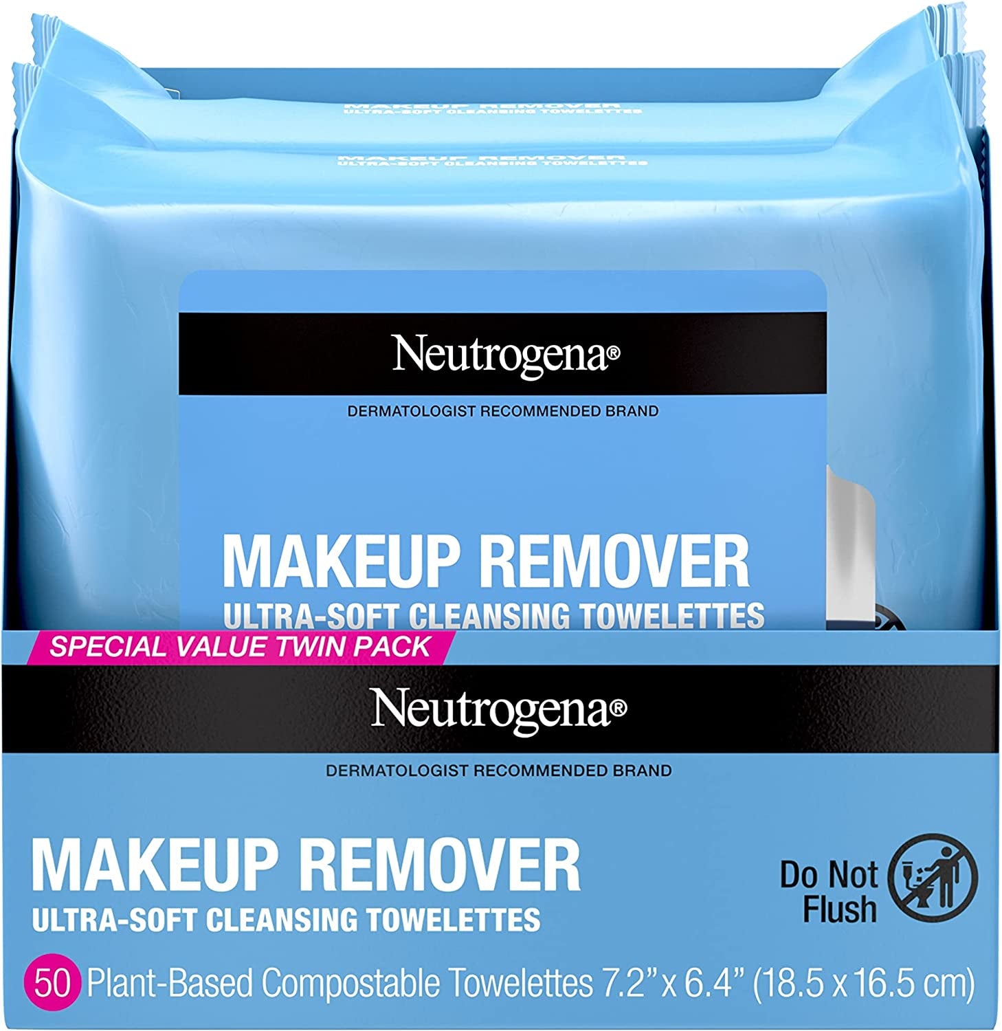 Makeup Remover , 25 Count, 2 Pack