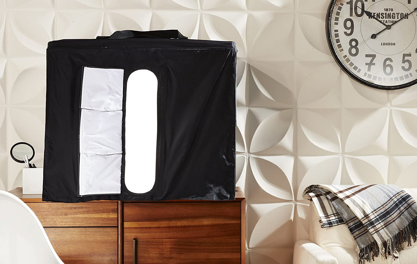 Portable Foldable Photo Studio Box with LED Light - 25 X 30 X 25 Inches