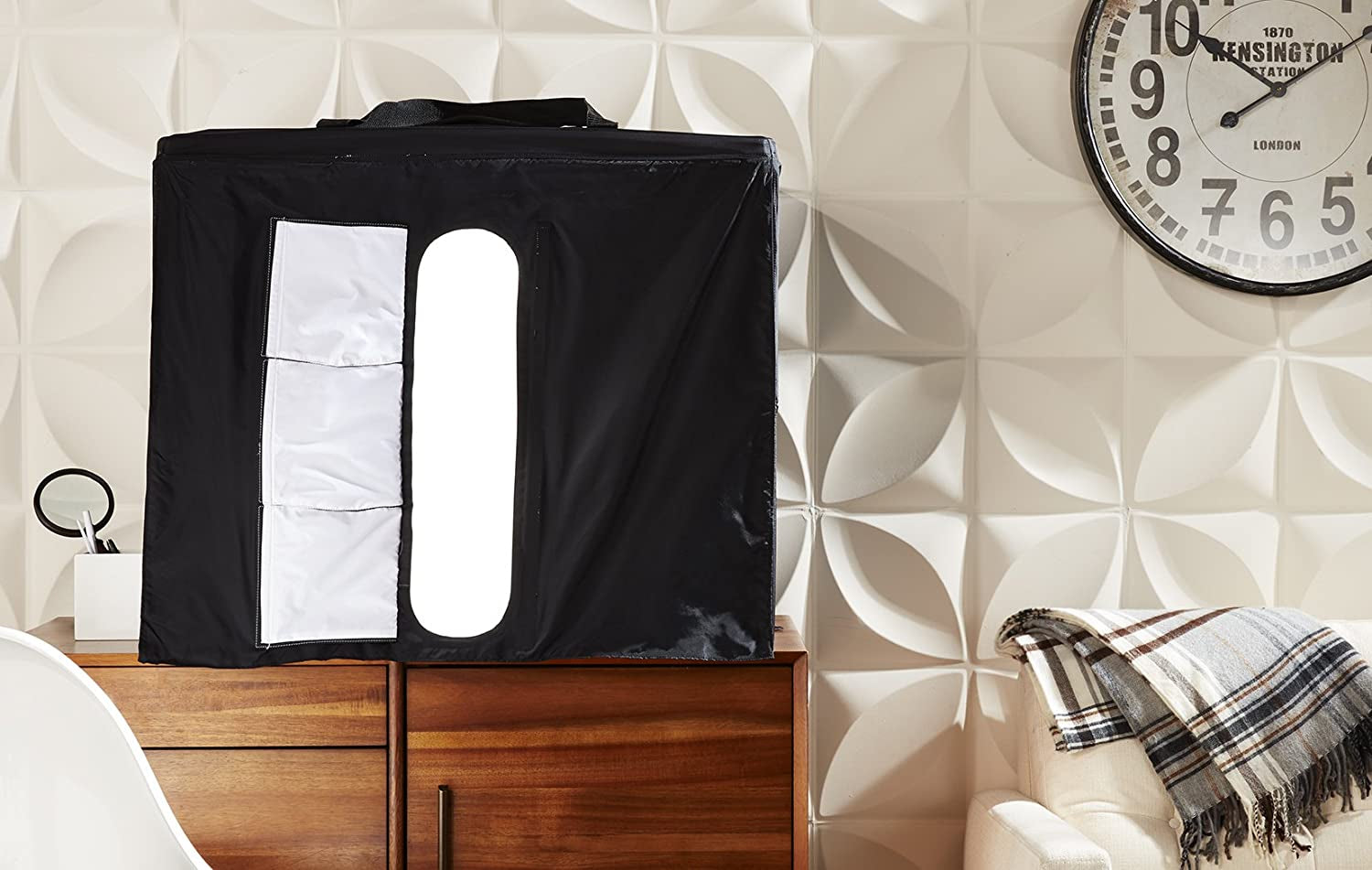 Portable Foldable Photo Studio Box with LED Light - 25 X 30 X 25 Inches