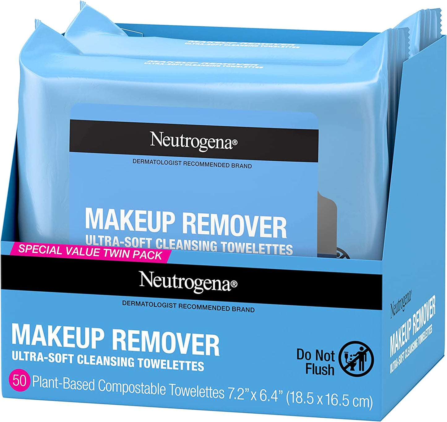 Makeup Remover , 25 Count, 2 Pack