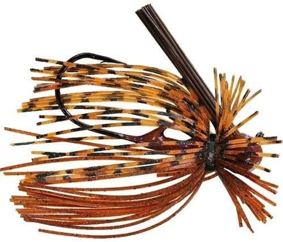 Tour Grade Football Finesse Jig/Okeechobee Craw, 0.0358 (TGFFJ38-50)