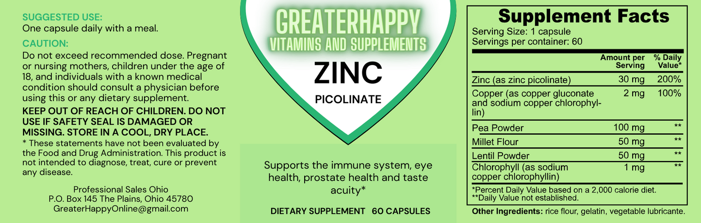 Zinc Picolinate