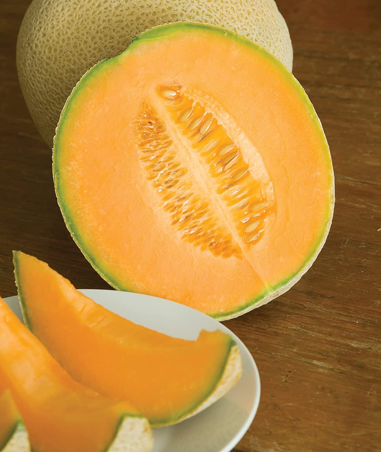 Hale'S Best Jumbo Cantaloupe Melon Seeds 200 Seeds