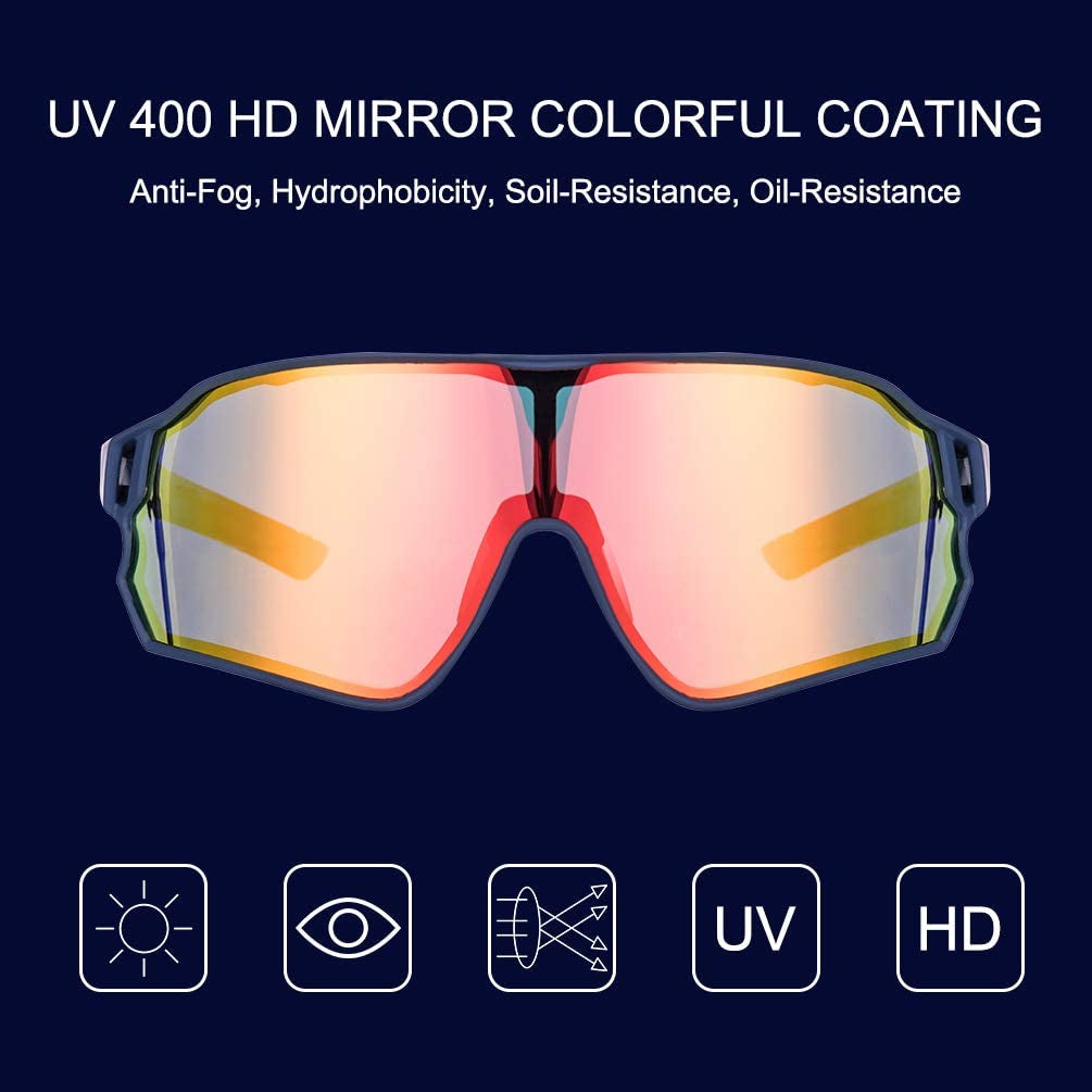 Polarized Sunglasses UV Protection for Women Men Cycling Sunglasses