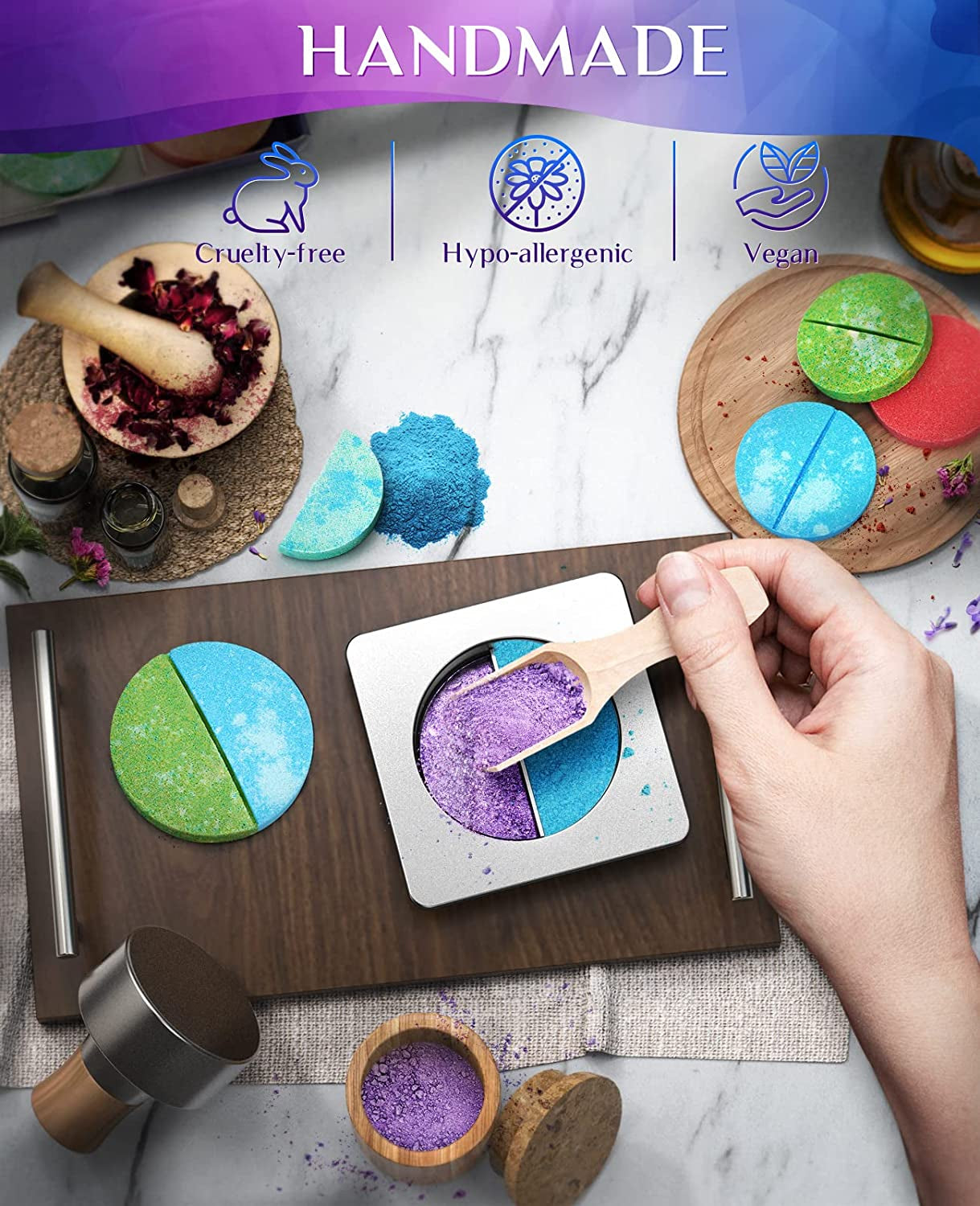Shower Steamers Aromatherapy - Bath Bomb Shower Tablets 8 Pack, Self Care & SPA Relaxation - Stocking Stuffers Christmas Gifts for Women and Mom Who Has Everything, Birthday Valentines Gift