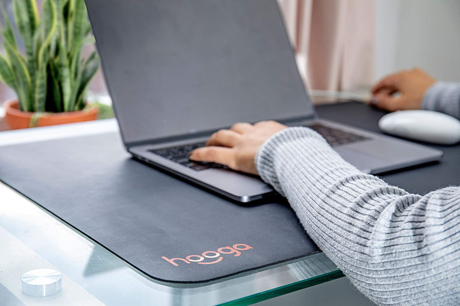 Grounding Mat for Sleep, Energy, Pain Relief, Inflammation, Balance, Wellness. Earth Connected Therapy. Indoor Grounding at Home, Office, Work. 15 Foot Cord Included. Conductive Carbon