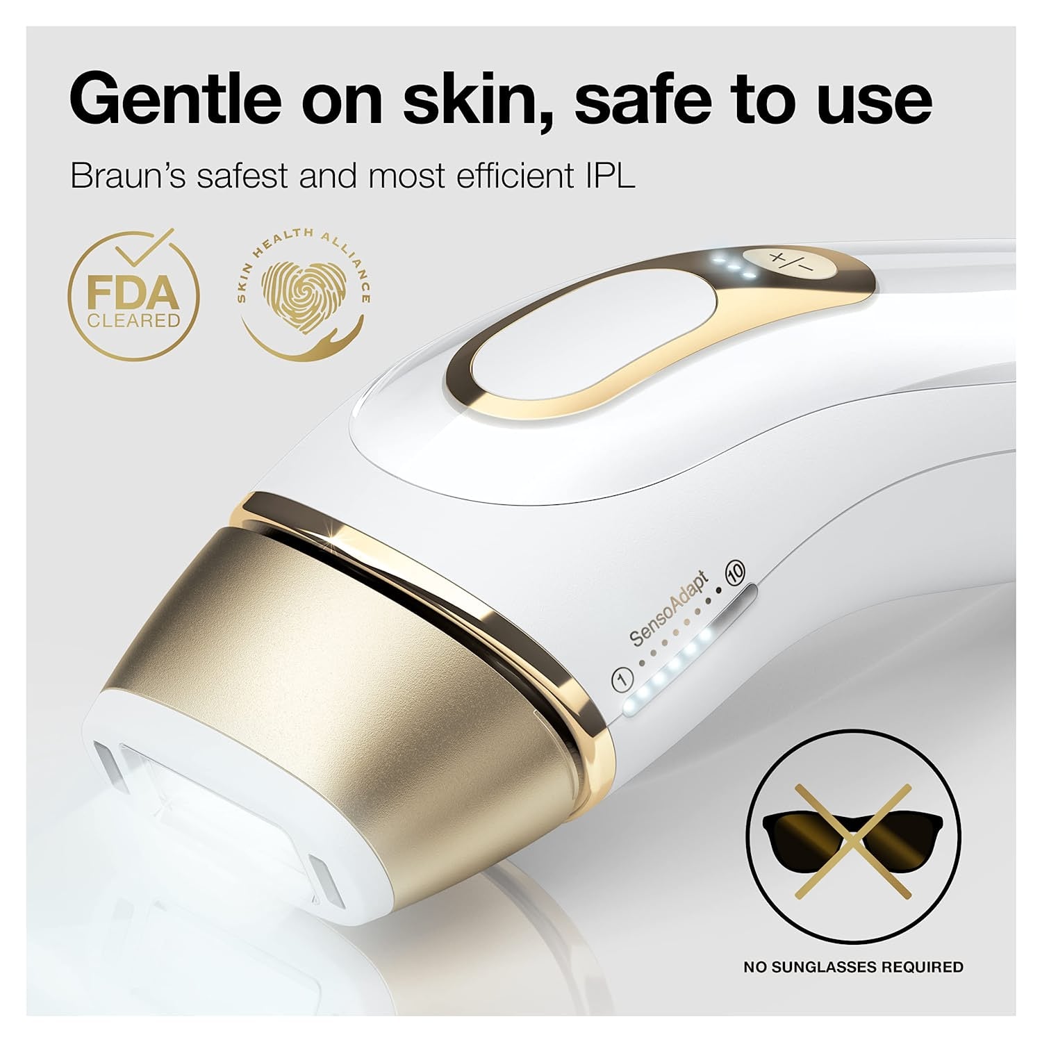 Braun IPL Hair Removal for Women and Men, New Silk Expert Pro 5 PL5157 FDA Cleared, for Body & Face, At-Home Permanent Hair Reduction, Alternative to Salon Laser Hair Removal, with Venus Razor, Pouch