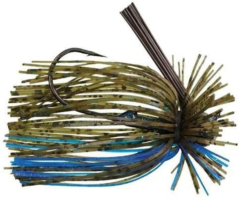 Tour Grade Football Finesse Jig/Okeechobee Craw, 0.0358 (TGFFJ38-50)