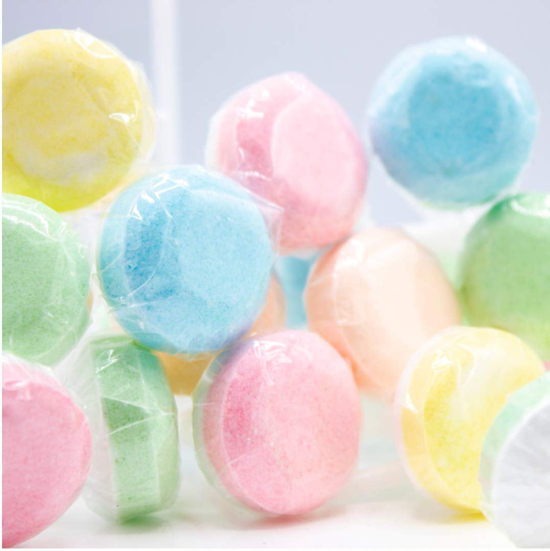 200 Double Lollies Individually Wrapped Bulk Candy, Sweet Tart Lollipops, Pastel-Colored Cheerleader Lollies, Bulk Suckers Jar 200 Count by