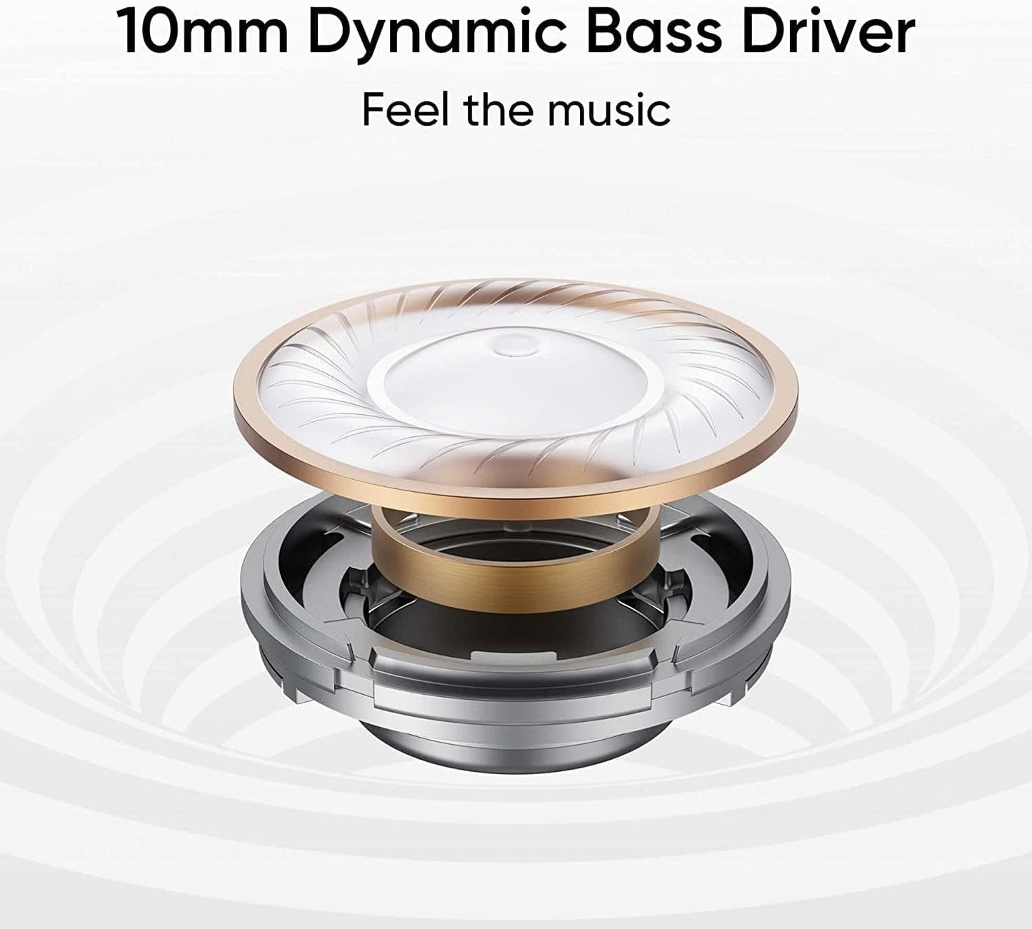 Techlife Buds T100 | IPX5 Water Resistance | Bluetooth 5.3 | up to 28 Hours Total Playback - (Black)