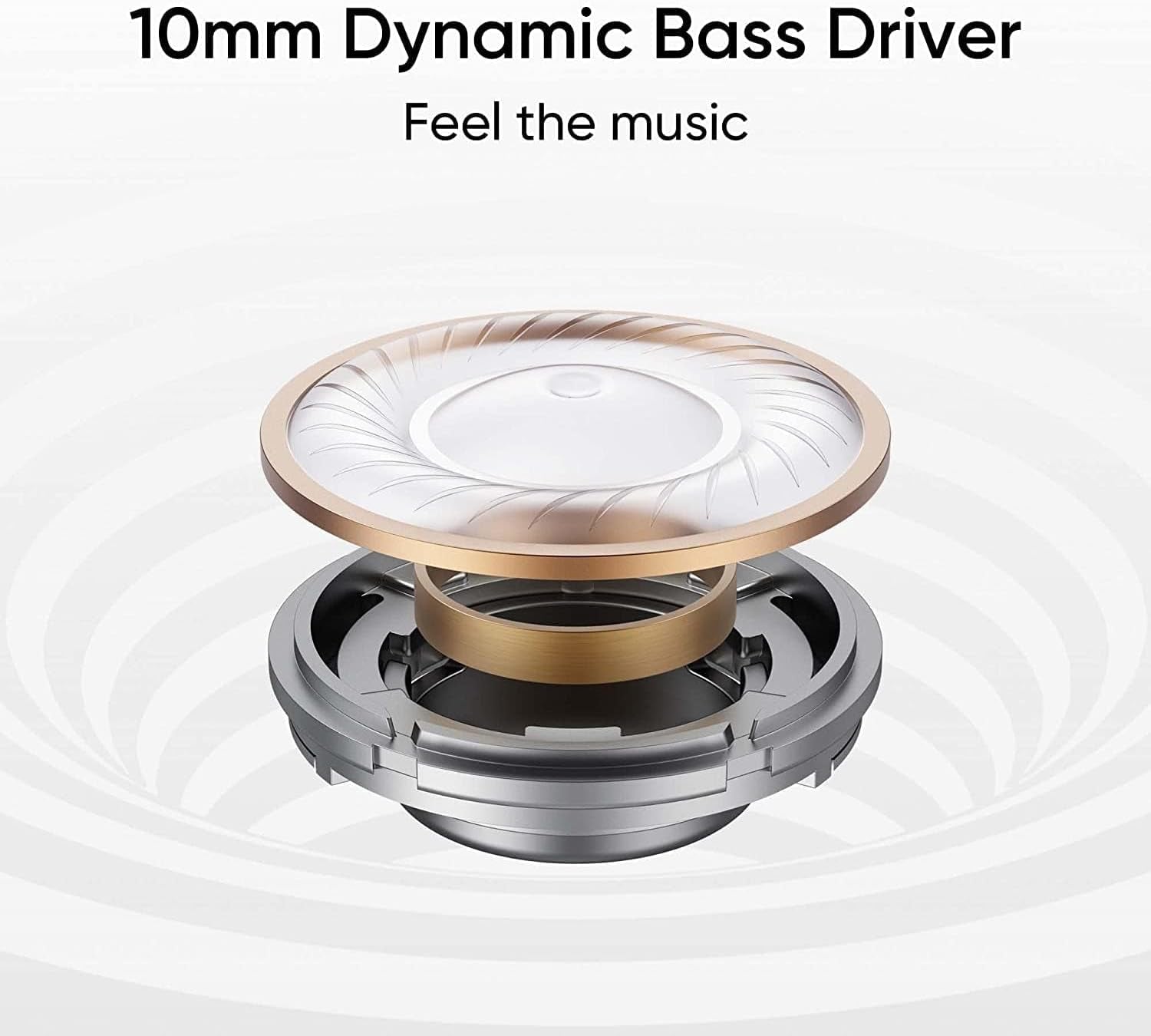 Techlife Buds T100 | IPX5 Water Resistance | Bluetooth 5.3 | up to 28 Hours Total Playback - (Black)