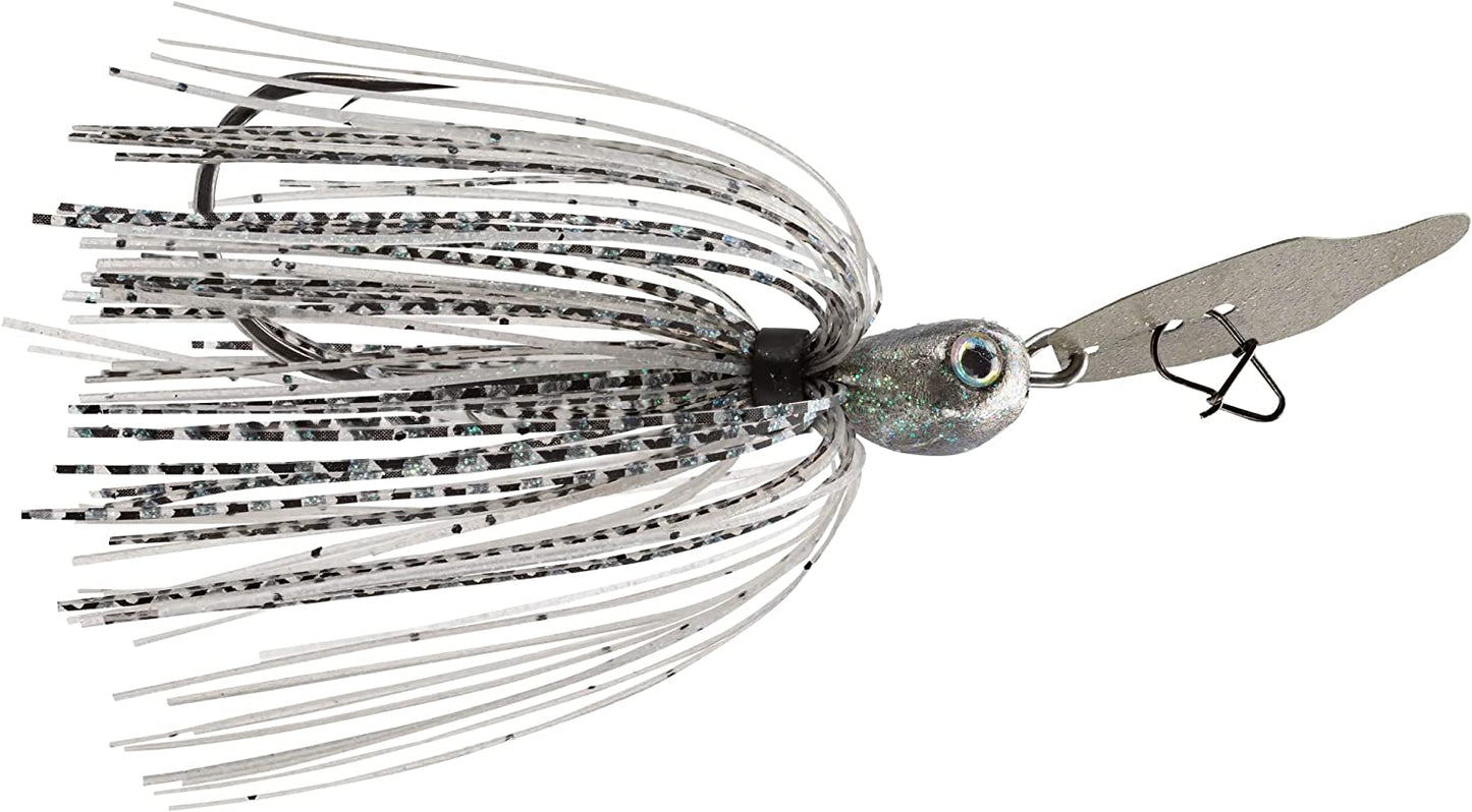 Strike King Thunder Cricket Vibrating Swim Jig/Black Widow, 5/8Oz.