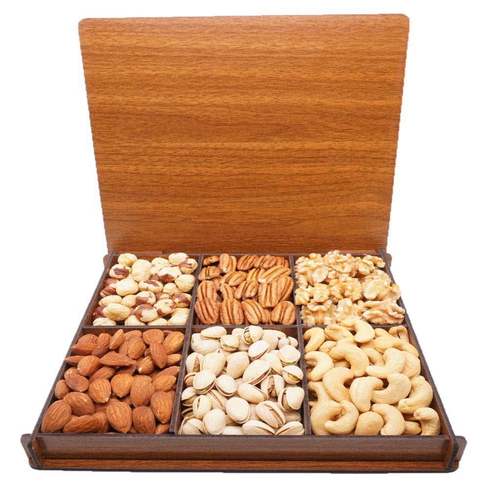 Fruit and Nuts Gift Basket, Gourmet Food Gift, Healthy Fresh Gift Idea for Business, Customer Gift Box, Christmas, Thanksgiving, Fathers Day, Mother`S Day , and Birthday