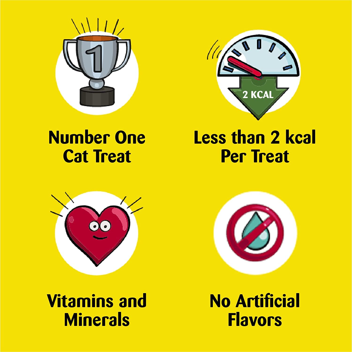 MIXUPS Crunchy and Soft Cat Treats Catnip Fever Flavor, 16 Oz. Tub