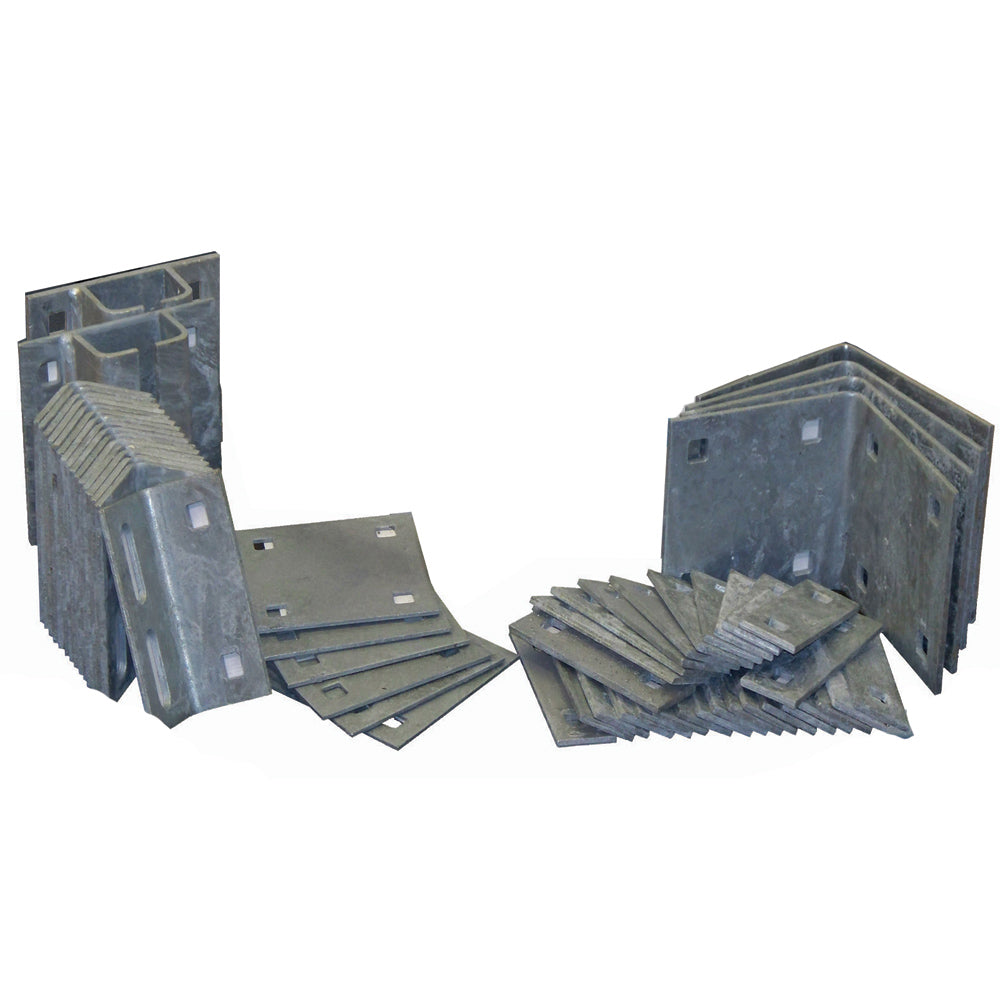 Dock Edge Dock 2 Go Modular 6' x 12' Floating Dock Hardware Kit [DE85272F]