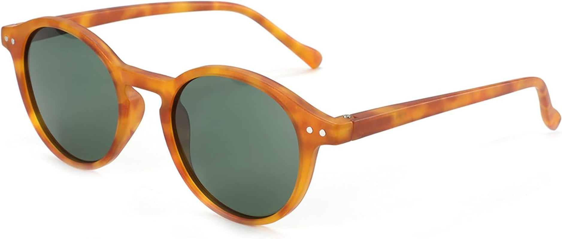 Polarized round Sunglasses, Stylish Sunglasses for Men and Women Retro Classic, Multi-Style Selection