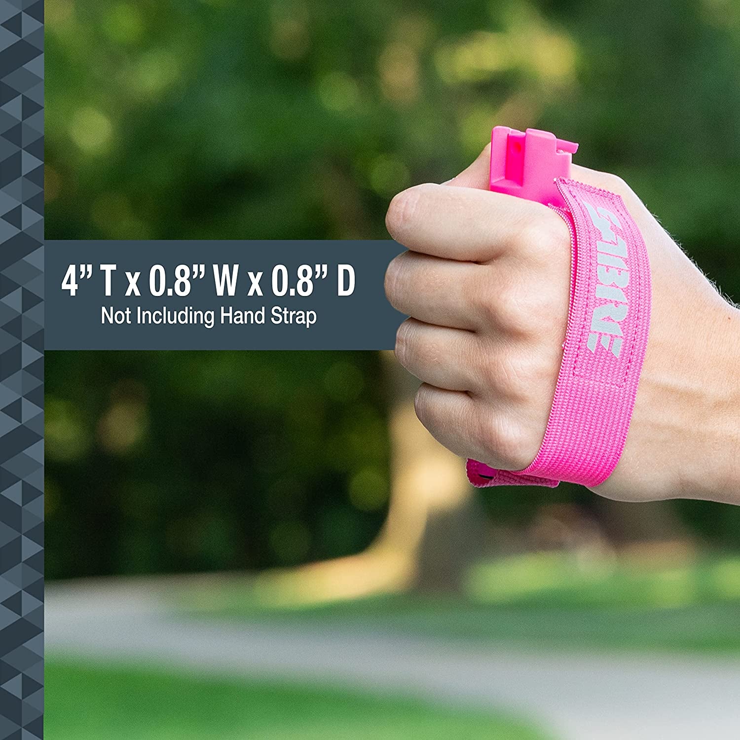 Runner Pepper Gel, Maximum Police Strength OC Spray, Reflective Hand Strap for Easy Carry & Quick Access, 35 Bursts, Secure & Easy to Use Safety, Optional Clip-On Alarm & LED Armband Combos